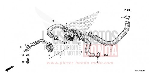 AIR INJECTION CONTROL VALVE CBR600RAD de 2013